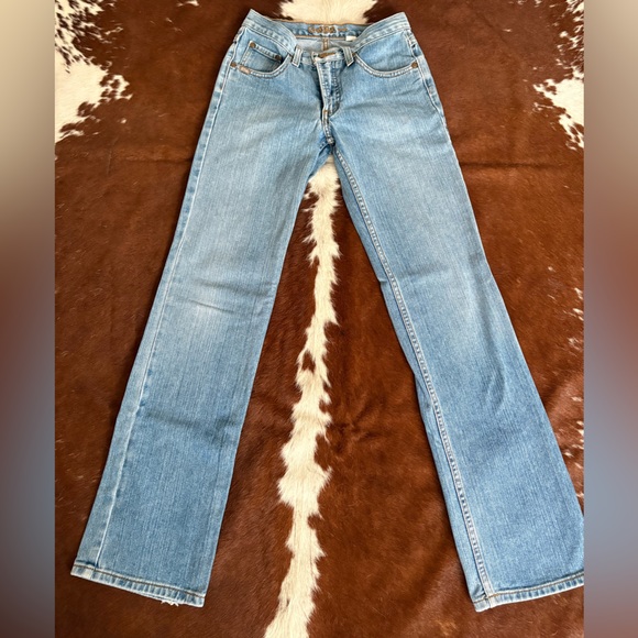 Cruel Girl Light Blue Straight Leg Jeans - Picture 2 of 5